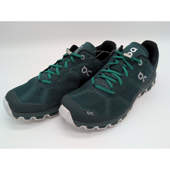 ON Cloud Cloudventure Hiking Shoes Size 9 Evergreen Outdoors Trail Hiking Shoes - Picture 1 of 12